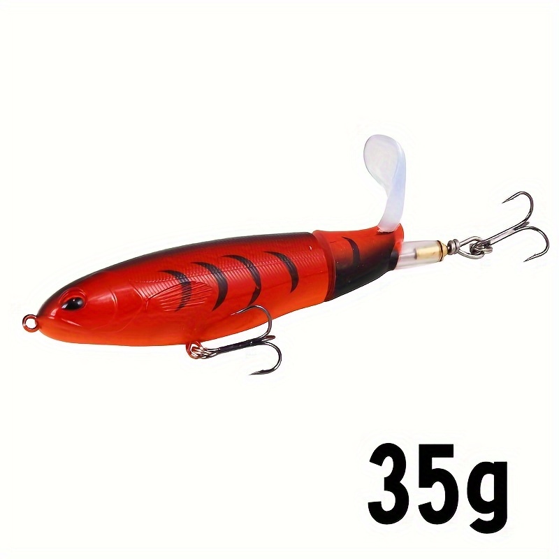 Topwater Fishing Lures Artificial Hard Bait Fishing Suitable For A Variety  Of Fish Black 35g