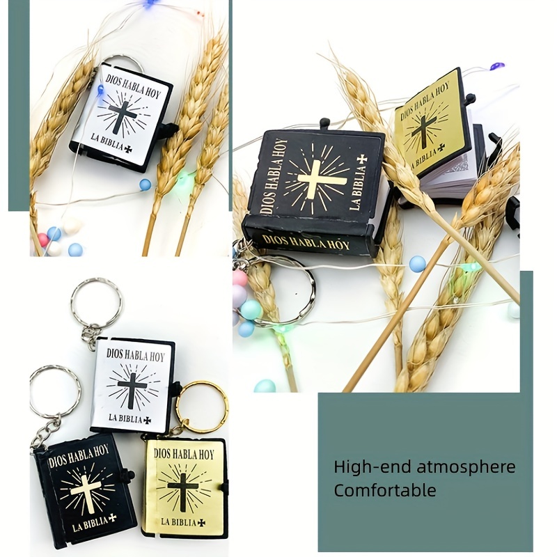 Bible Verse Cross Keychain Christian Metal Key Ring Purse - Temu