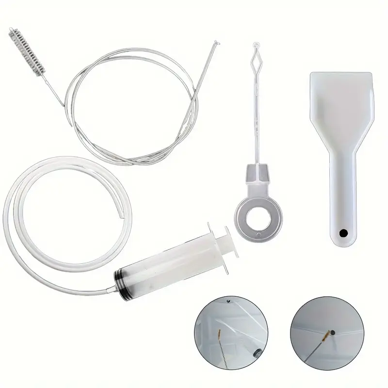 Kit Pulizia Frigorifero 8 Pezzi - Spazzola Foro Di Scarico E Accessori Per Manutenzione - Foto 3