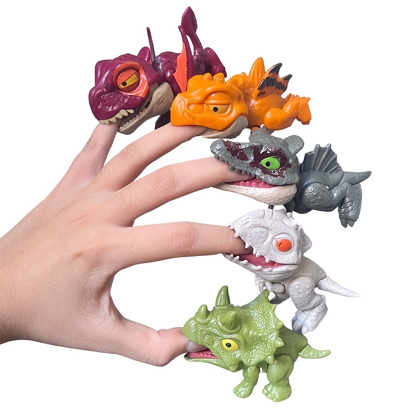 Dinosaur Finger Puppets Toys Educational Bath Toy Realistic Tiny Hand Finger  Puppet for Toddlers and Kids Rubber Toy - China Rubber Toy and Rubber Toys  price