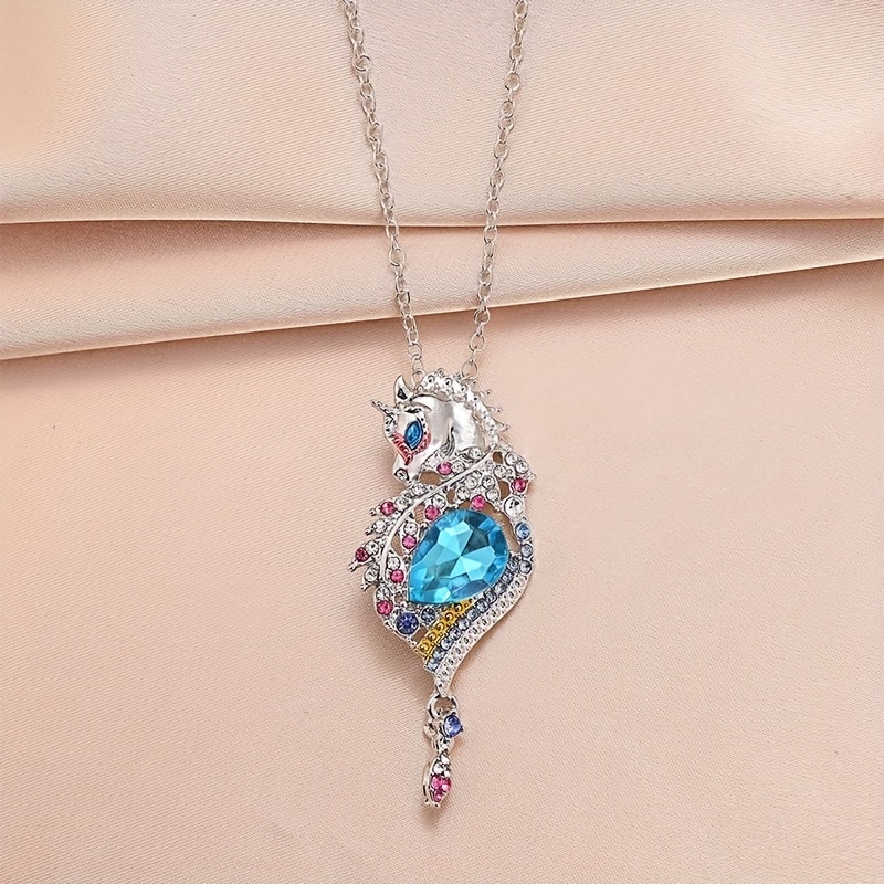 Seahorse Pendant Necklace for Men