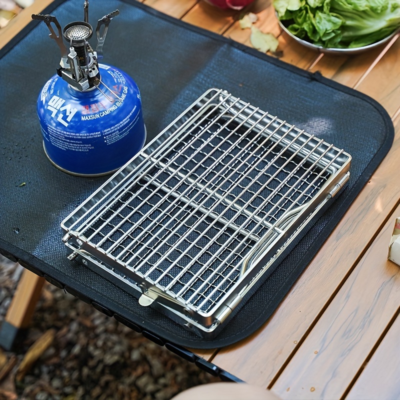 Campfire Grill Folding Portable Camping Grill Grate - Temu