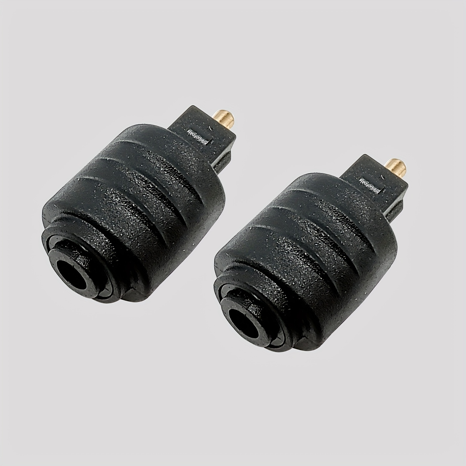 2-Pack Optical 3.5mm Female Mini Jack Plug to Digital Toslink Male Audio  Adapter