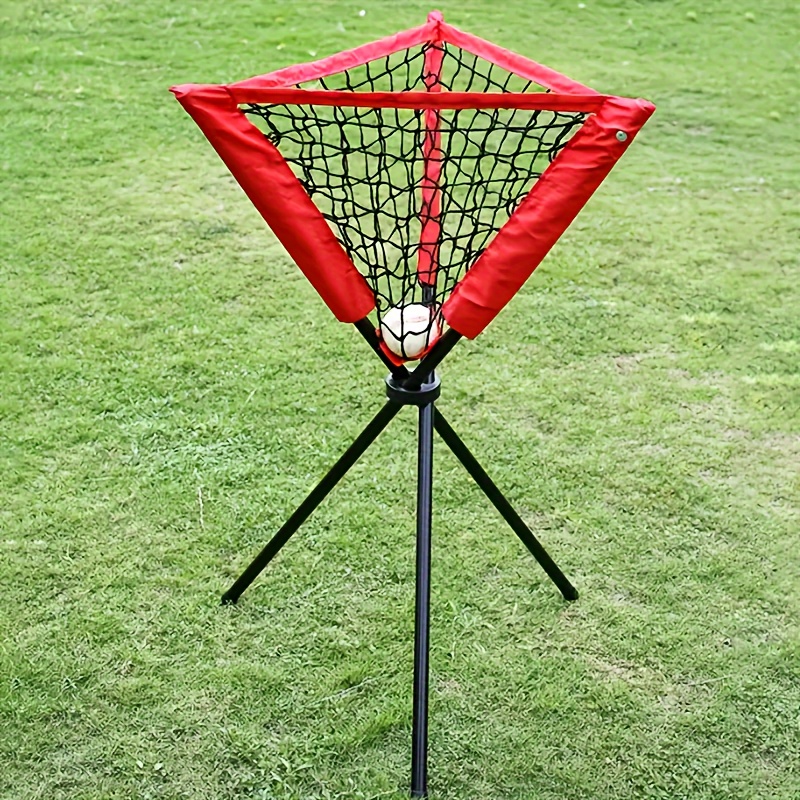 Baseball Tennis Ball Basket Rack Triangle Ball Holder Rack - Temu