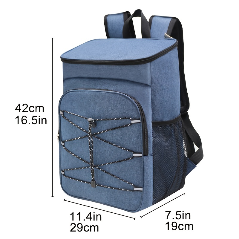 Large Capacity Insulated Backpack for School and Outdoor Use
