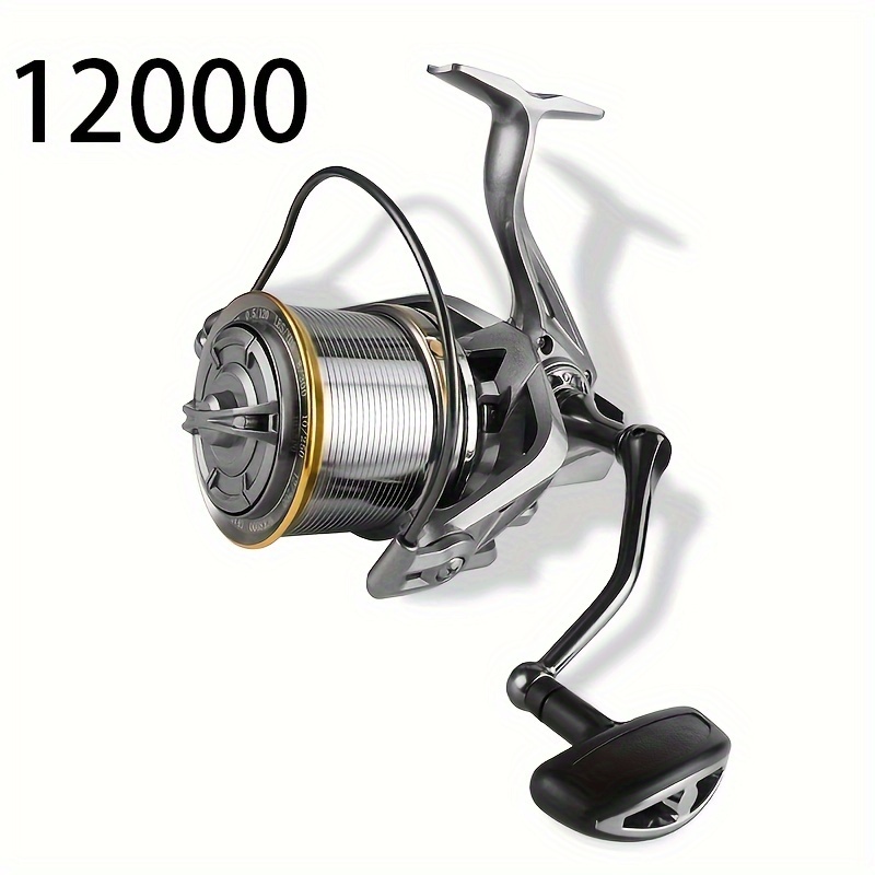 Spinning Fishing Reel 9000-12000Sereis Saltwater Fishing Reel 30KG Max Drag  With Large Spool Strong Body Reel With Fishing Line