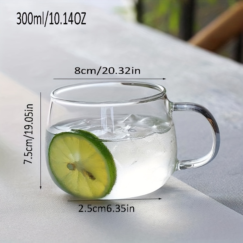 1L/1.8L Summer Big Transparent Borosilicate Glass Teapot Tea Pot Fruit  TeaCups one set Kettle Office Drinkware glass Jug