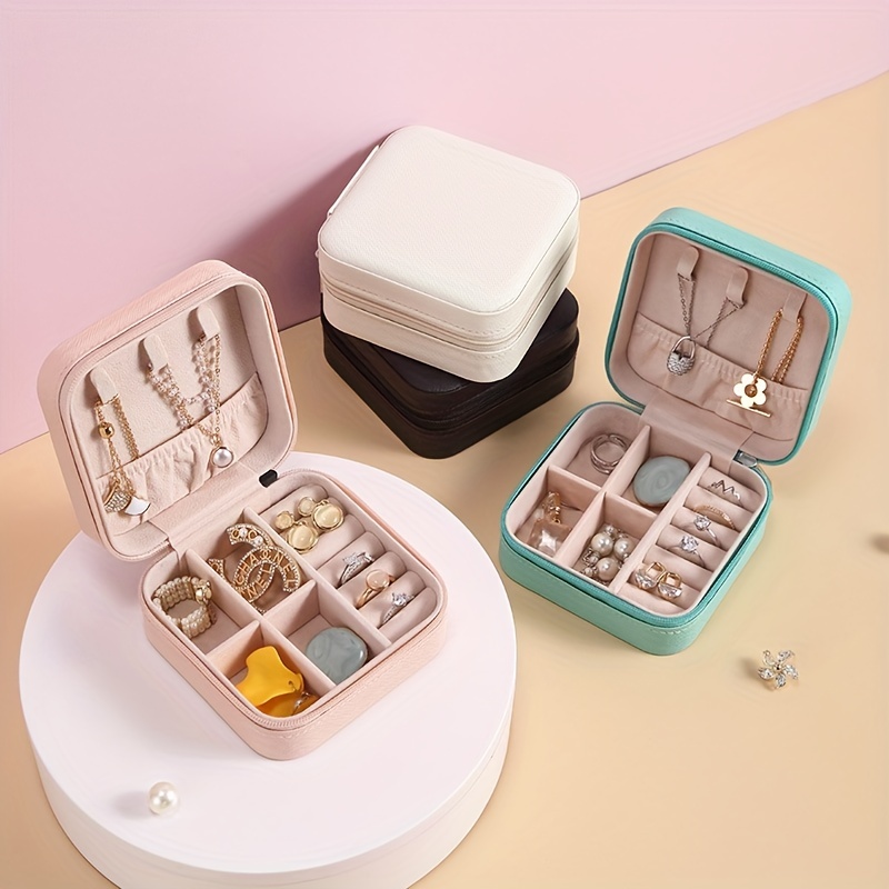 Jewelry Box Jewelry Organizer Earrings Earring Holder - Temu