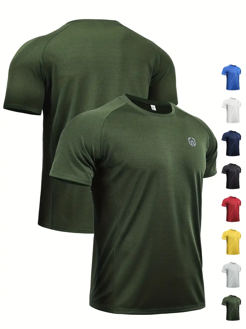Plus Size Short Sleeve Workout Shirt