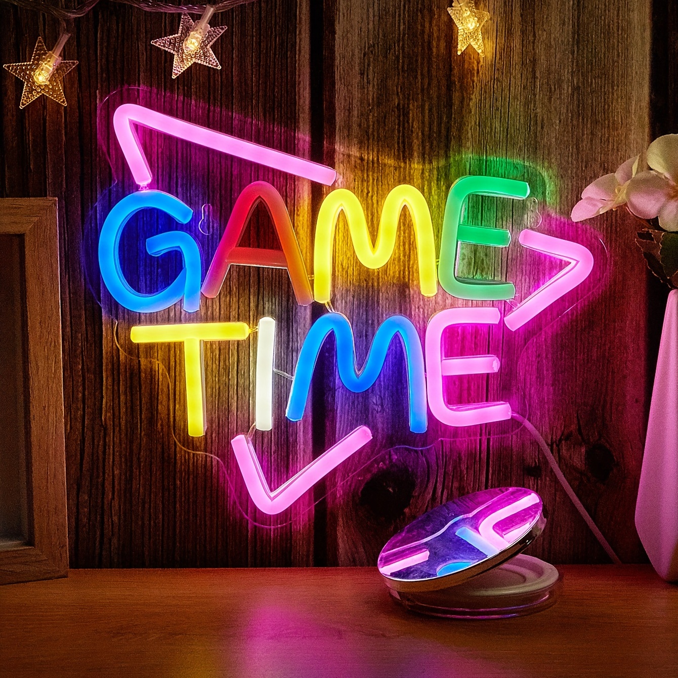 Gaming Area Neon Sign Gaming Neon Sign Wall Decoration Usb - Temu