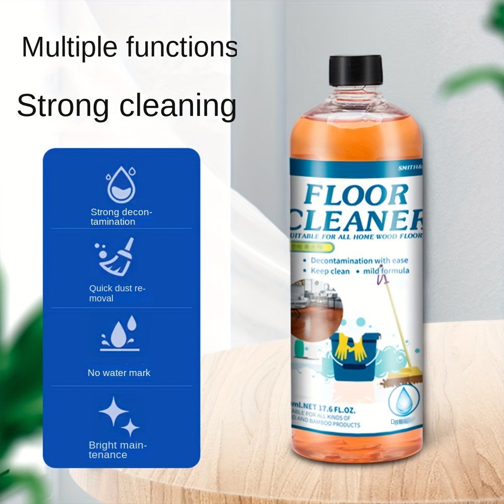 500ml Wood Floor Cleaner Tile Mopping Cleaning Strong Liquid  Decontamination - AliExpress