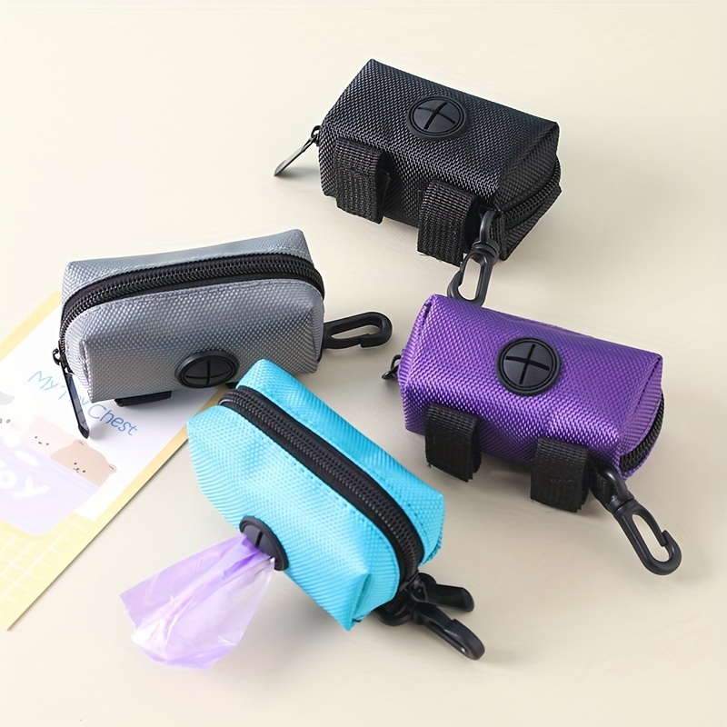 Portable Pet Poop Bag Holder And Dispenser With Clip For Dog Outdoor  Supplies - Temu