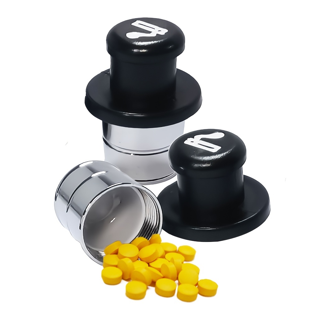 Pill Necklace Case Stash Secret Hidden Compartment Jar Box Can 
