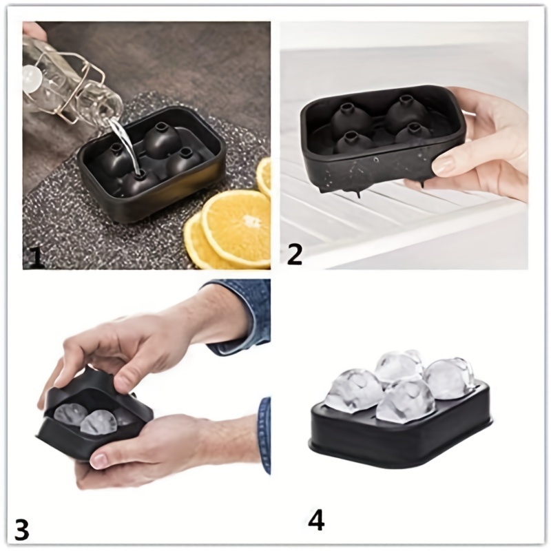 More Shape Kitchen Silicone Ice Cube Mold Ice Ball Maker Tray 6