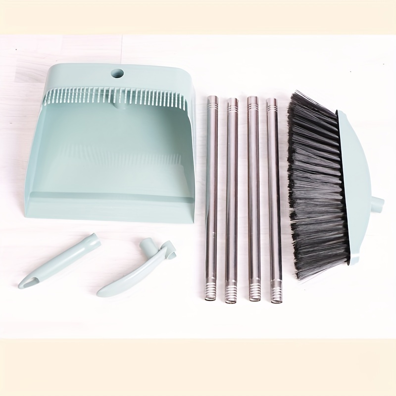 Set di palette per scopa in plastica, spazzatrice combinata con manico lungo,  per pulizia con pala per immondizia – i migliori prodotti nel negozio  online Joom Geek