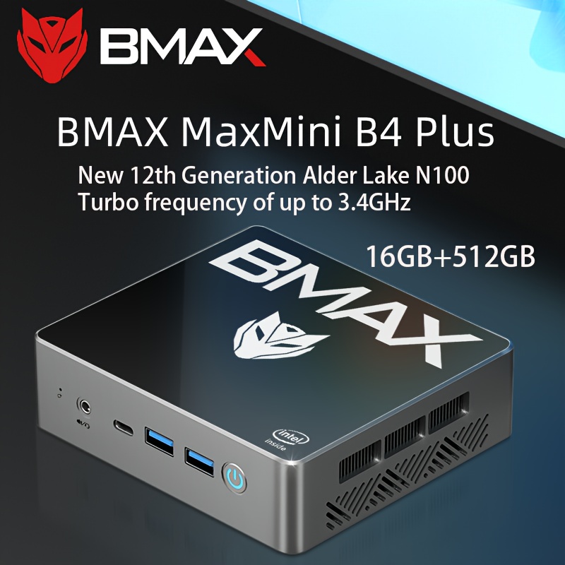 BMAX B4 Plus  ミニPC  Windows 11 pro512GB