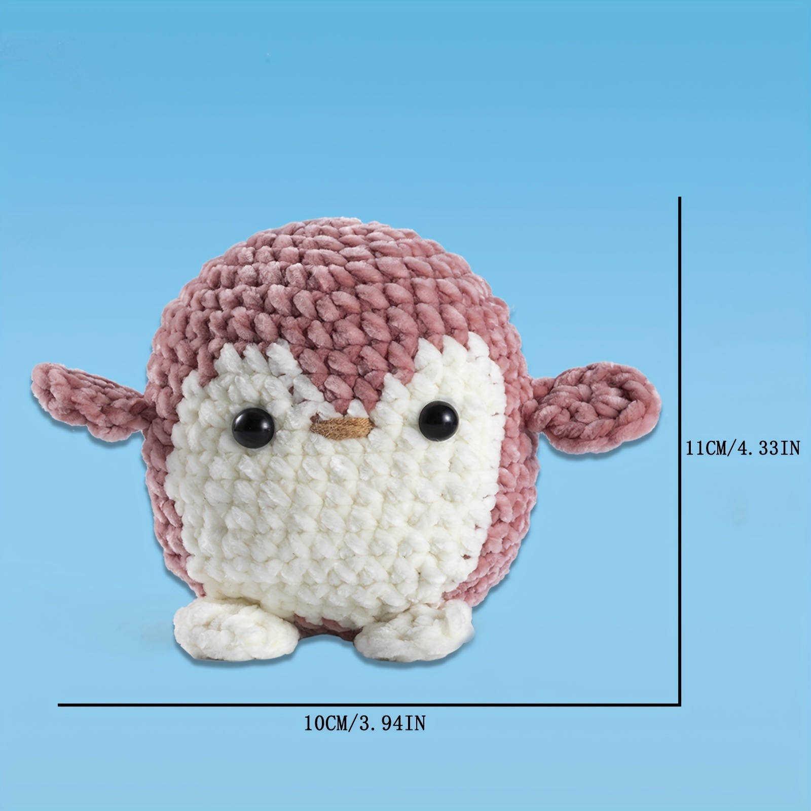 Crochet Kit Material Pack Designed For Newcomers - Temu