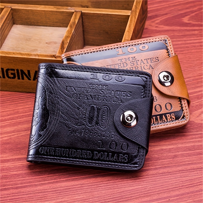 Black Monte Carlo Printed Mens Wallets, PU Leather