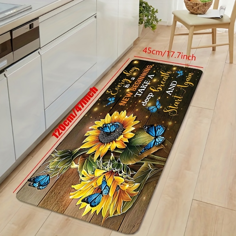 Soft Oil proof Kitchen Rug Rustic Anti fatigue Kitchen Rug - Temu