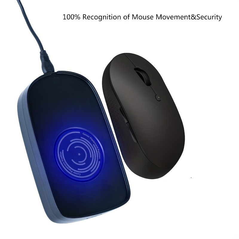MLSAC Mouse Jiggler, Undetectable Mouse jiggler for Computer Laptop  Awakening, Automatic Mouse Mover, No Software, Keeps Computer Alive, with  ON/Off Switch and USB to USB-C Adapter 