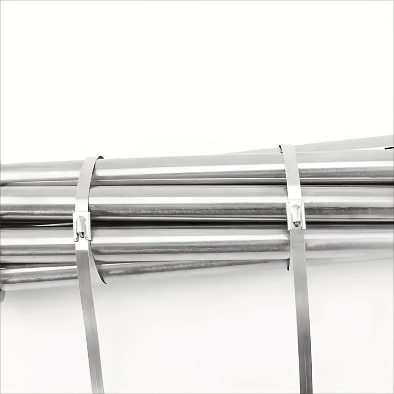 Comprar Bridas para cables de acero inoxidable 304 Bridas autoblocantes Bridas  metálicas resistentes a altas temperaturas Bridas para cables