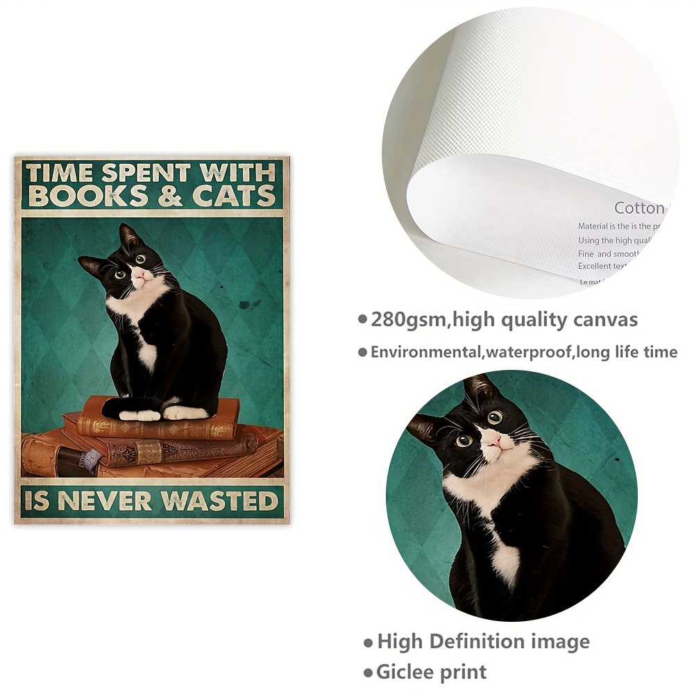 Cat study Art Print