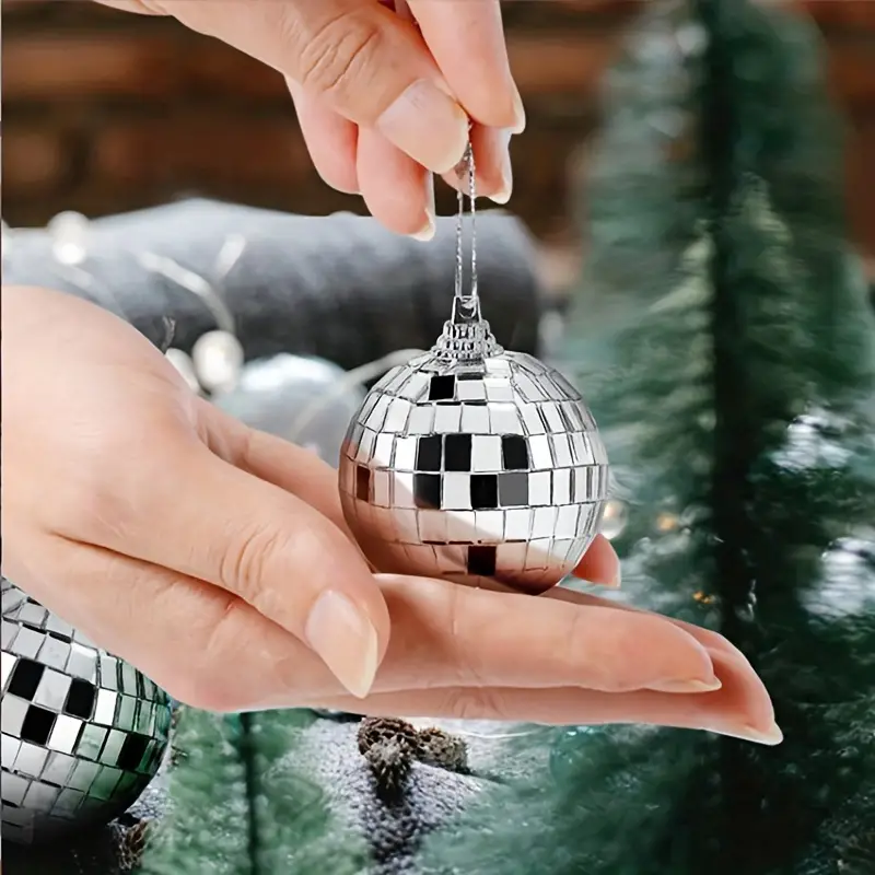 Disco Ball Ornaments Mini Disco Balls For Various Parties - Temu