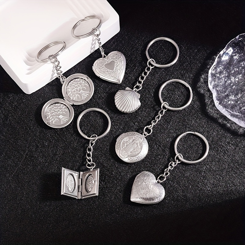 Lovely Family Home Keychain Personalized For Women Keyring Making Supplies  Stainless Steel Mother'S Day Gift Keyholder Bag - AliExpress
