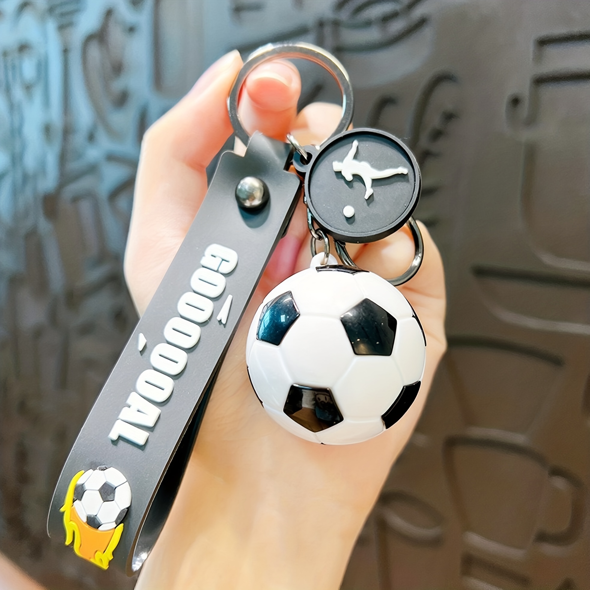 Porte-clés de Football avec pendentif pour garçons, cadeaux de