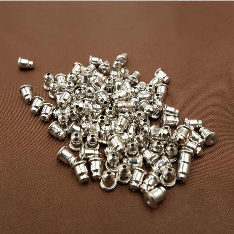 earring backs, 100pcs bullet clutch earring