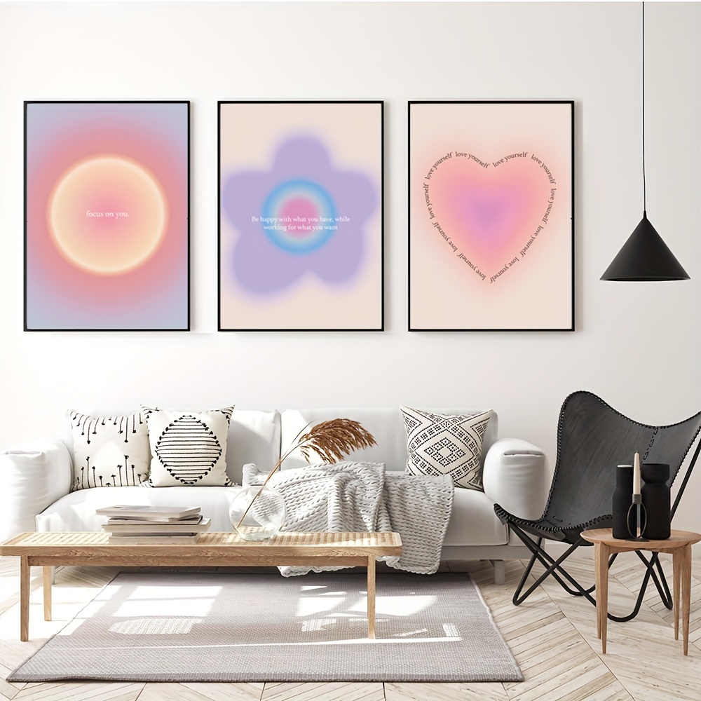 Preppy Room Decor Aesthetic Hot White Wall Art For Teen - Temu