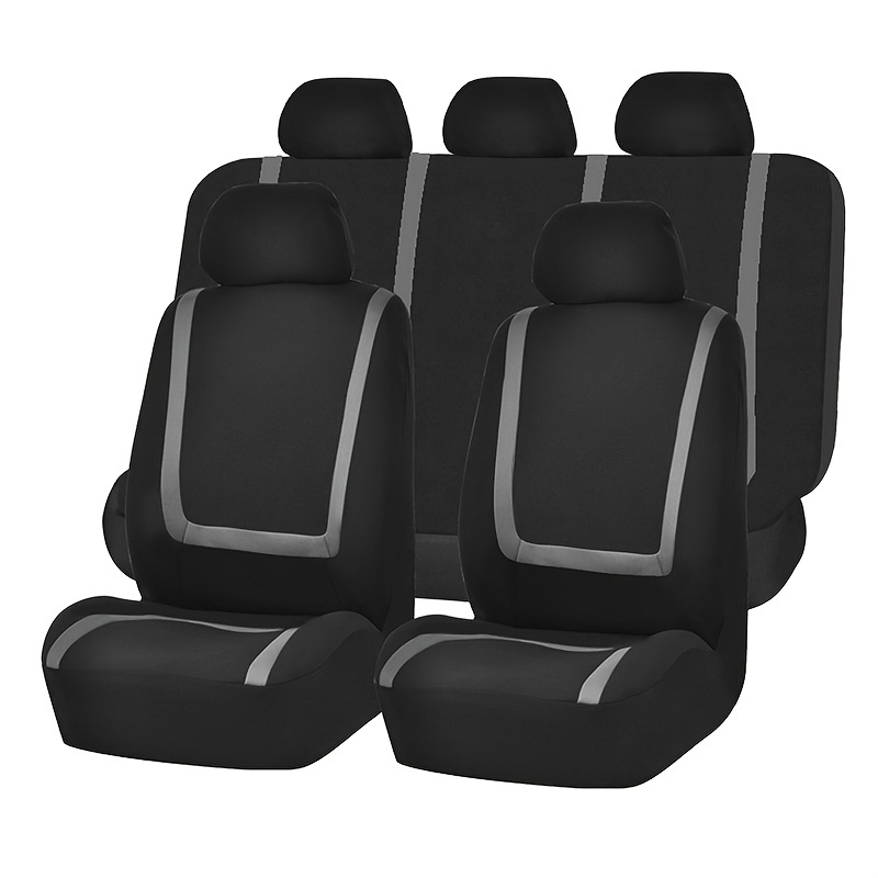 New 4PCS/9PCS Universal Car Seat Cover Universal Full Car Seat Covers Auto-Sitzbezug  Car Accessor Auto Interior Style Decoration Protect