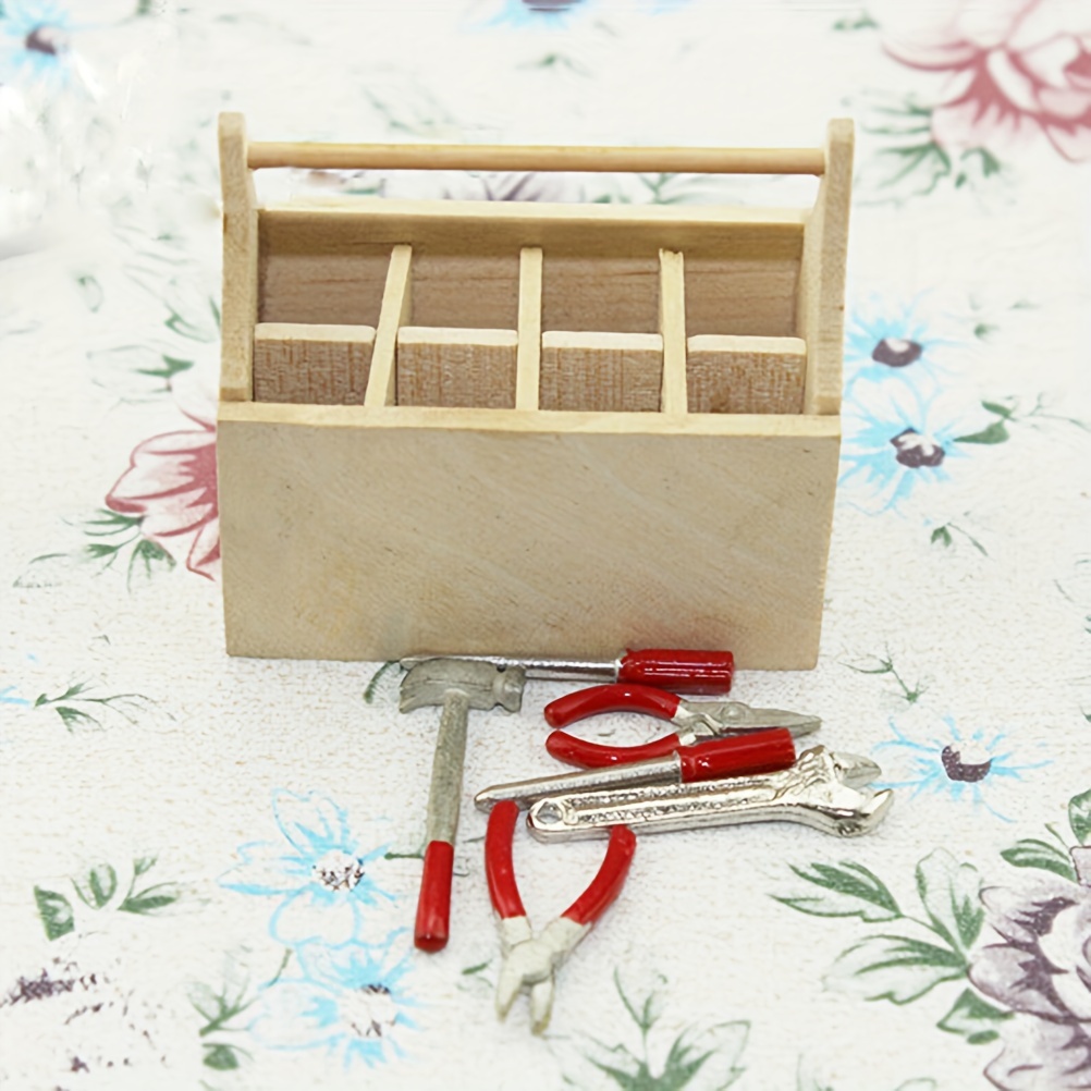 Miniature Doll House Accessories Painting Tool Set - Temu