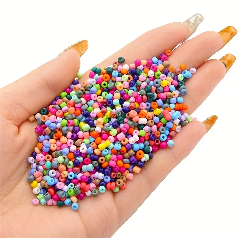 Charm Czech Glass Seed Beads Spacer Beads Diy Jewelry - Temu