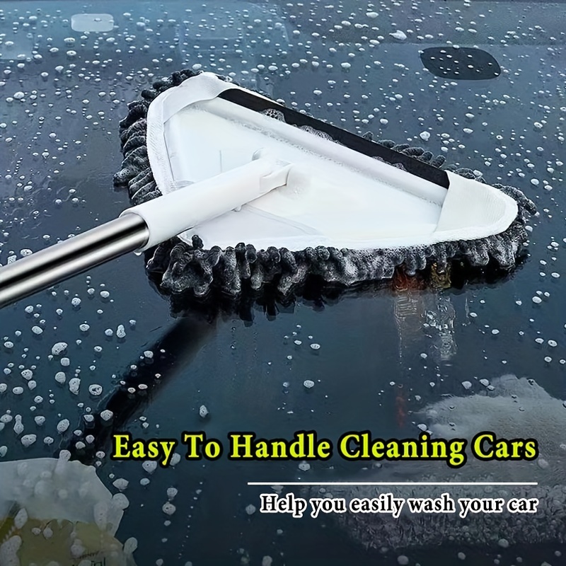 Wet Dry Mop Adjust Long Handle Floor Cleaning Brush Bathroom Cleaning