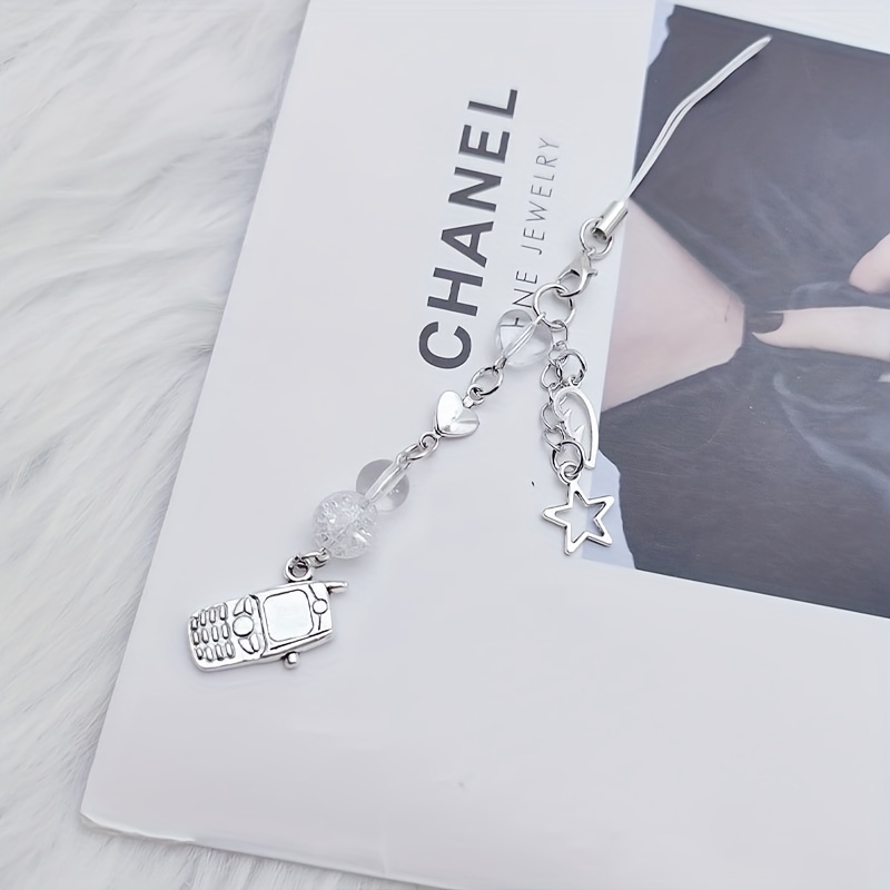 chanel phone charms