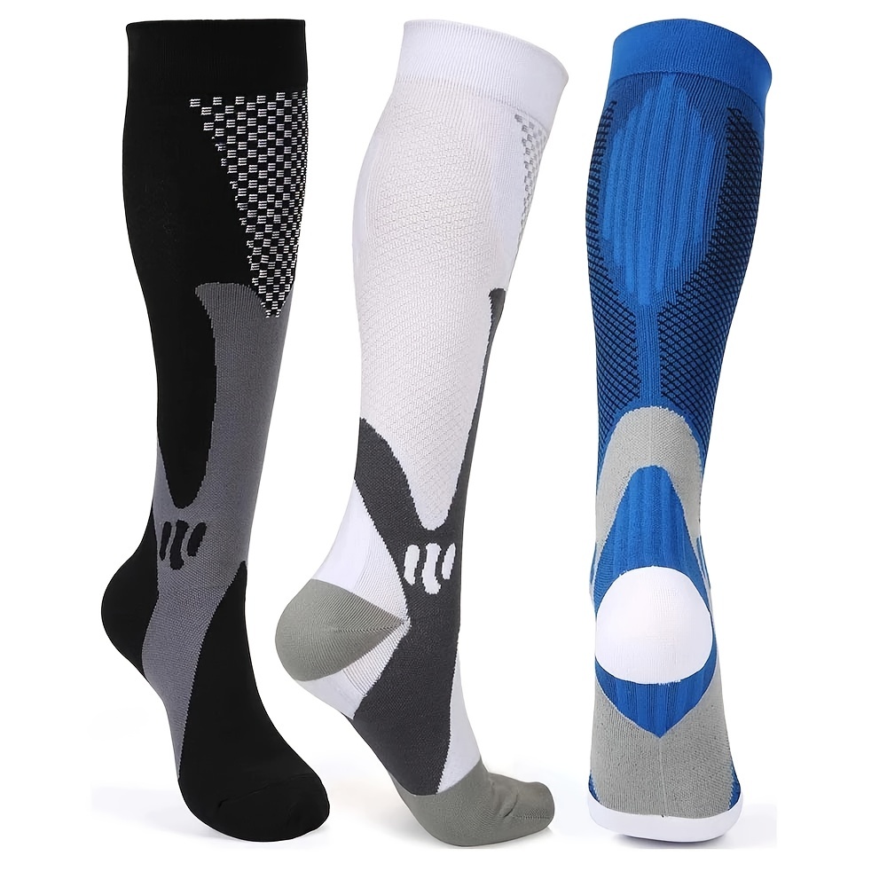 Comfort Calf Elastic Socks Compression Shaping Sports - Temu