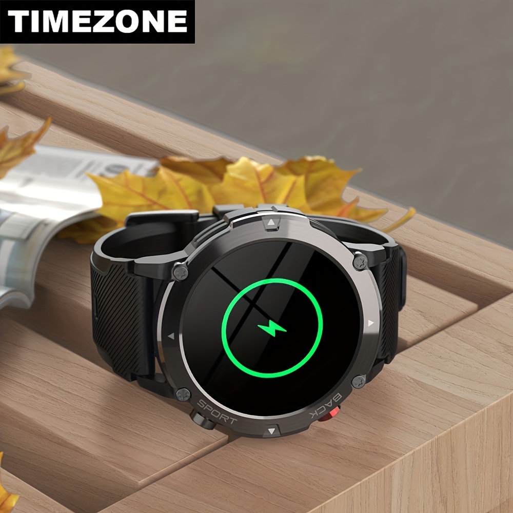 Reloj Inteligente Hombre con Llamadas y Voz de Alexa, 1.8 Smartwatch IP68 Reloj  Deportivo Mujer con 100+ Modos Deportivos, Pulsera Actividad  Pulsómetro/Monitor de Sueño/Podómetro para Android iOS