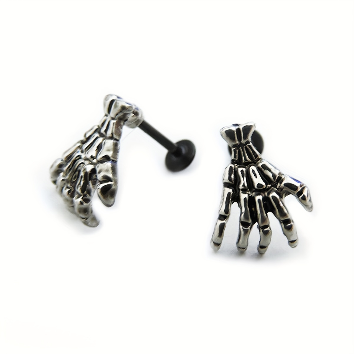 5pcs/set Body Piercing Jewelry Set Stainless Steel Fashion Punk