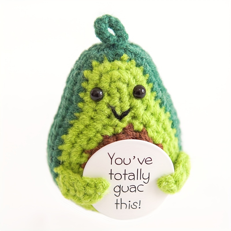 1pc,Positive Potato Crochet Doll Inspirational Card Pickle Expressions Gift  Decor for Sale Australia, New Collection Online
