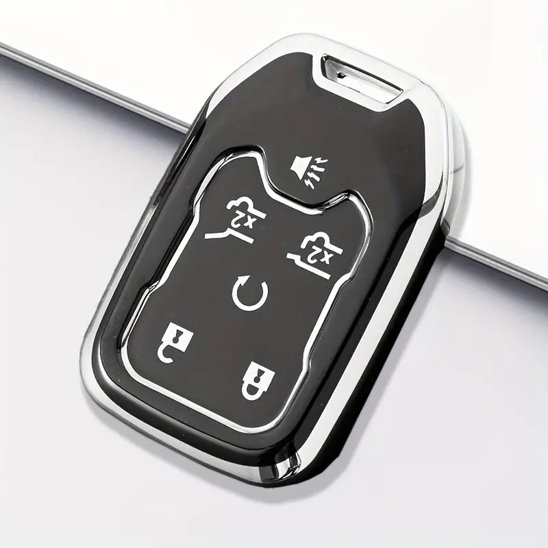 Car Key Fob Cover Car Key Cover Soft Tpu Key Case - Temu