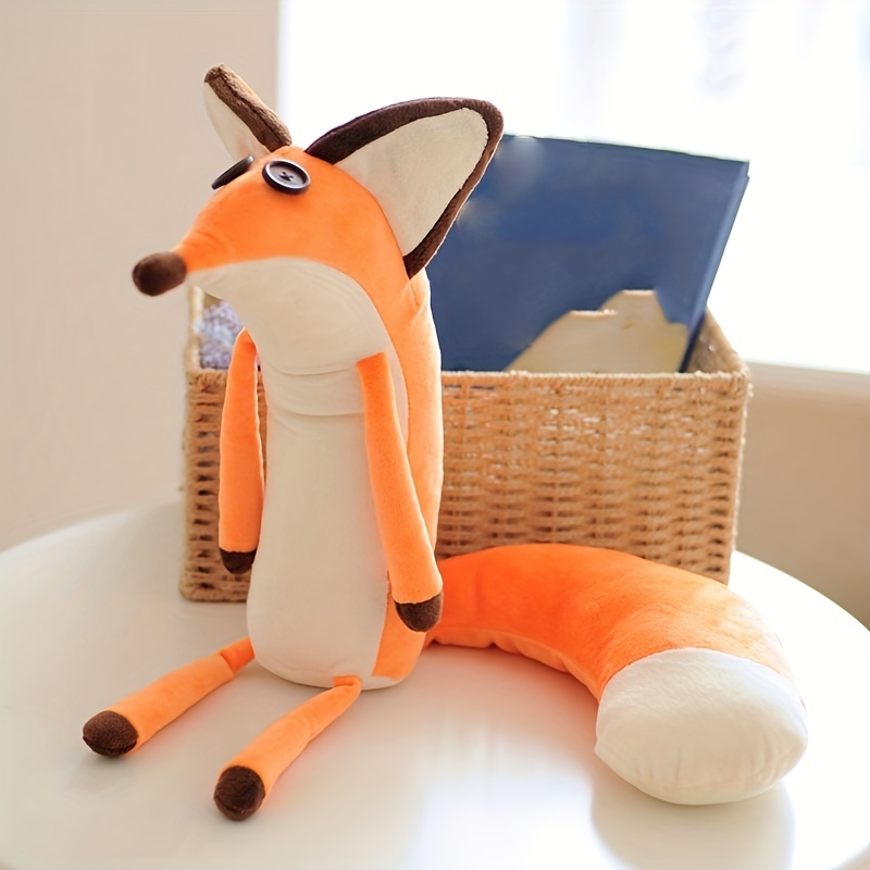 Fox Plush Doll Moive Cartoon Animals Stuffed Animals Plush - Temu