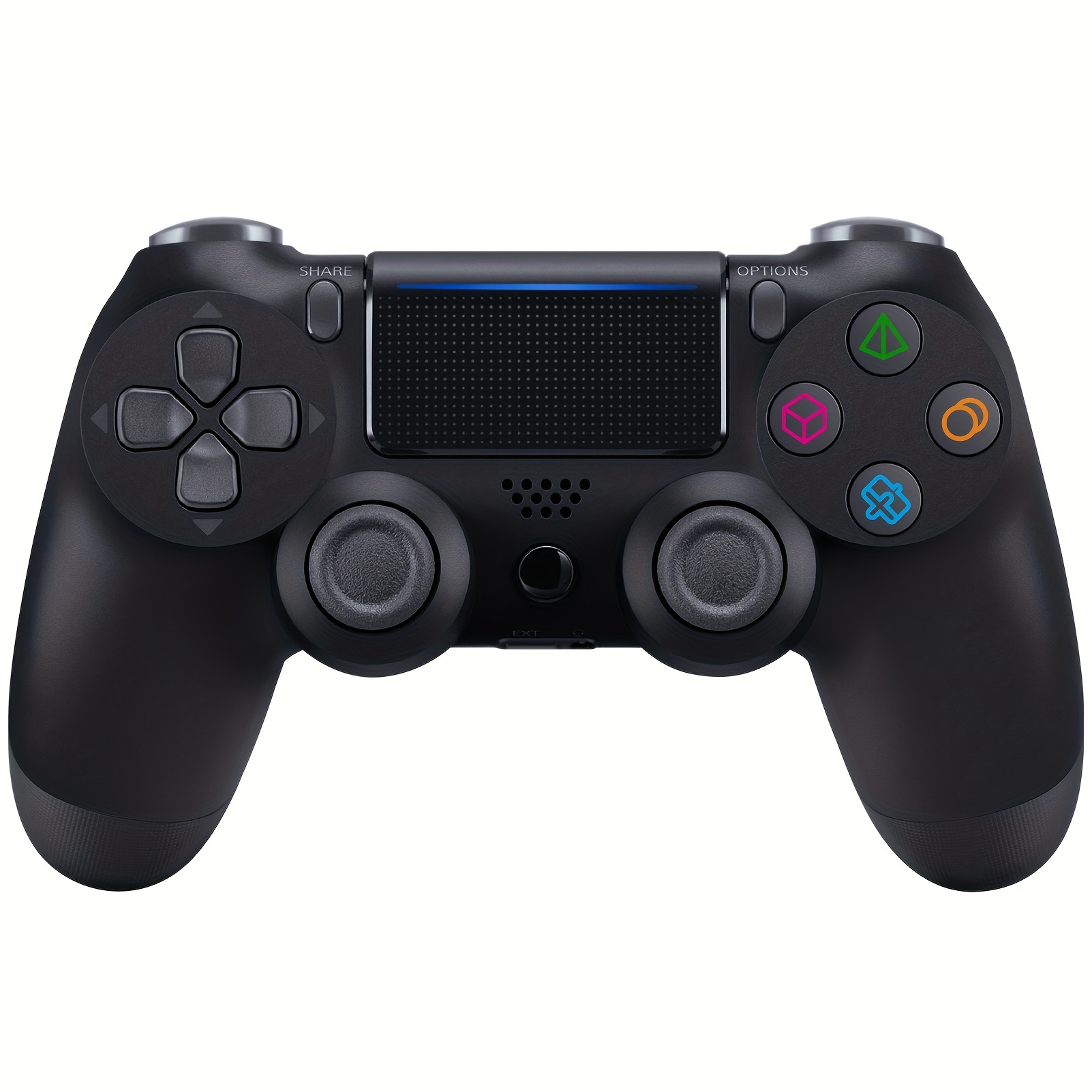 

Ps4 Controller Wireless, With Usb Cable/1000mah Battery/dual Vibration/6-axis Motion Control/3.5mm Audio Jack/multi Touch Pad/share Button, Ps4 Controller Compatible With Ps4/slim/pro/pc