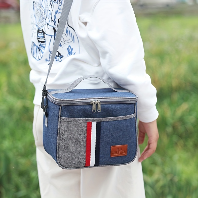 Insulated Lunch Bag Reusable Freezable Cooler Bag with Handle