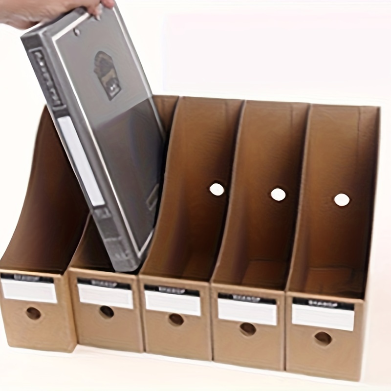 Office Document File Storage Box Folding Desktop Organizer - Temu  Philippines