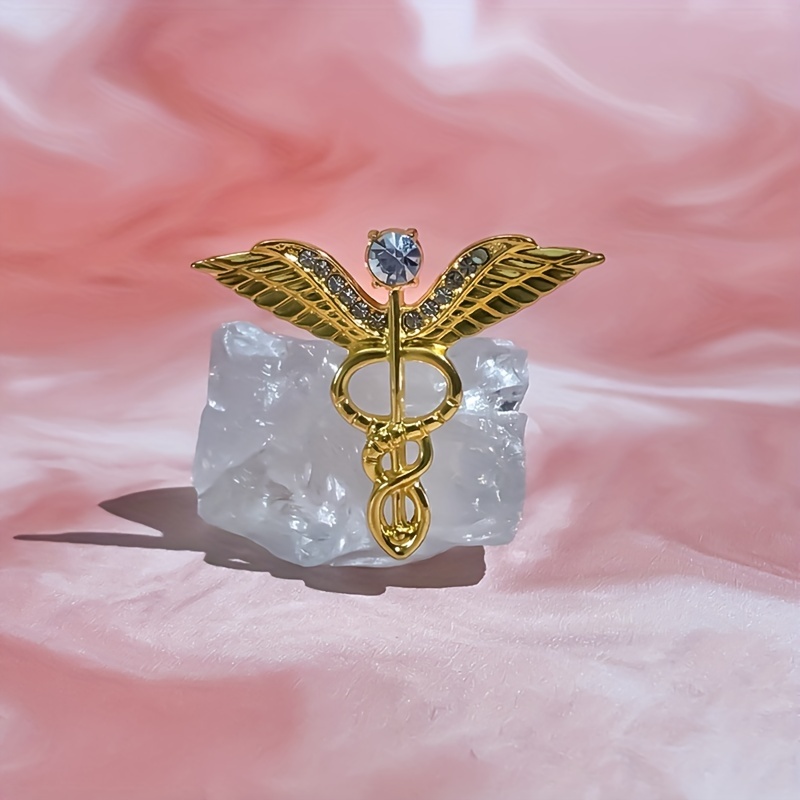 Custom Enamel Pin Nurse Doctor Rose Gold Silver Jewelry Brooch