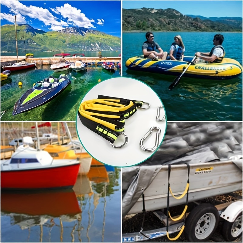 Rubber Boat Ladder Yacht Kayak Rope Ladder With Hook Water