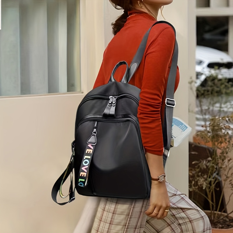 La moda de diseño de Corea del lienzo de ocio portátil mochila de viaje  Color Hit Bolso Mochila escolar casual con bolsillo - China Mochila Mochila  Bolsa y Bolsa de hombro precio