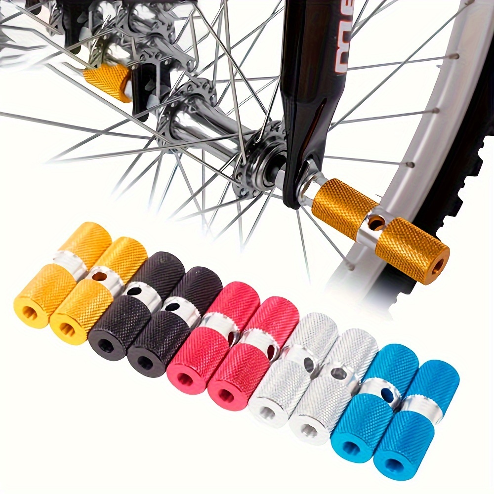 Bike Folding Foot Peg Rest Foot Peg for Bicycle Foot Plates Pedals