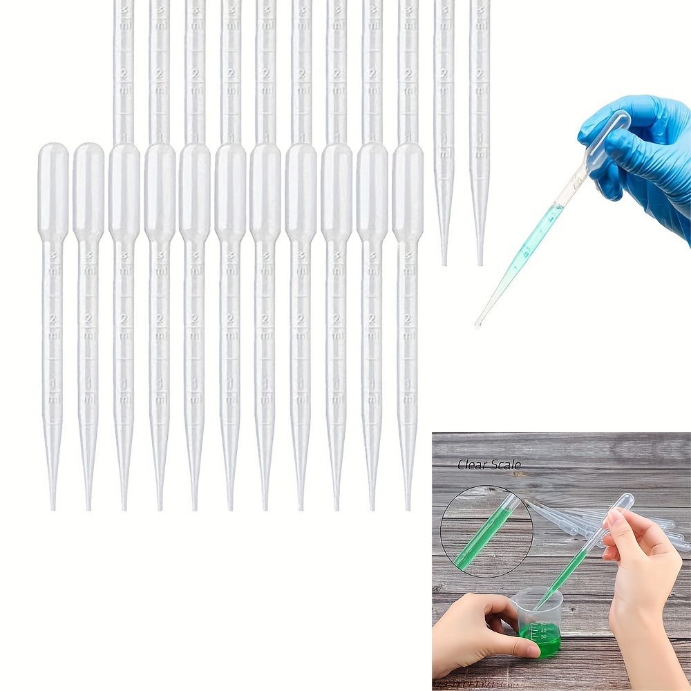 Pipette Compte gouttes En Plastique Silicone 5ml 1/6/8/10 - Temu France